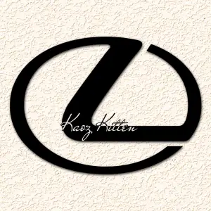 Lexus Auto Logo Car Symbol Wall Art Home Decor