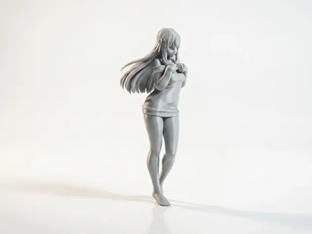 Anime Girl Figurine Manga Collectible 3D Printable — Фото 3 из 4