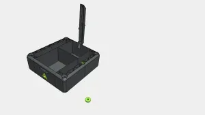 NEW K2 Plus Stand, lower drawer with poop XXL tank and chute