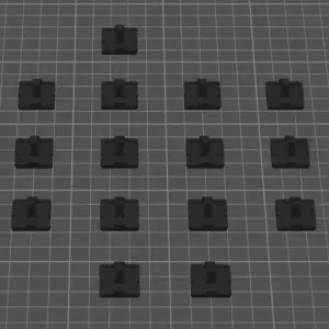 20MM PROFILE CAP 16PCS