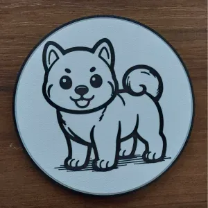 Shiba Inu Coaster