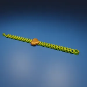 Cuban Chain Bracelet with Lock
