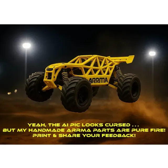 ARRMA Quake/Gorgon +20mm Wide kit