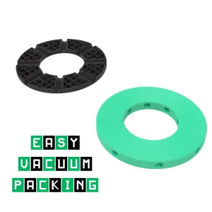 Vacuum filament bag suction ring