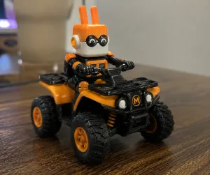ATV riding moki