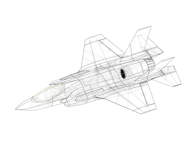Lockheed Martin F-35A Lightning II 720mm EDF Flyable RC Jet — Фото 9 из 9