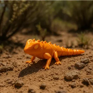 Cute Articulated Flexi Lizard!