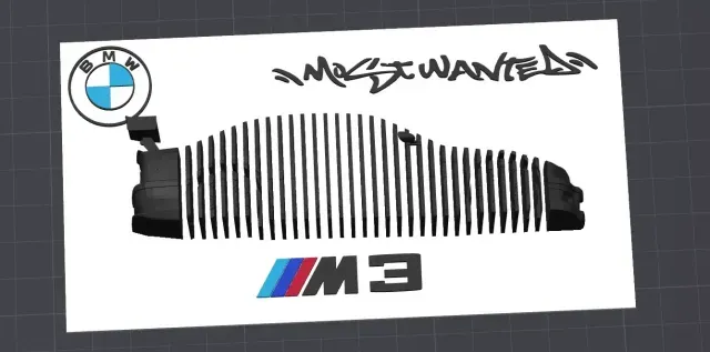 BMW M3 GTR NFS Layered model — Image 5 of 6
