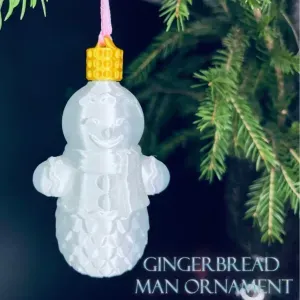 Christmas tree Gingerbread man ornament - collection 2025