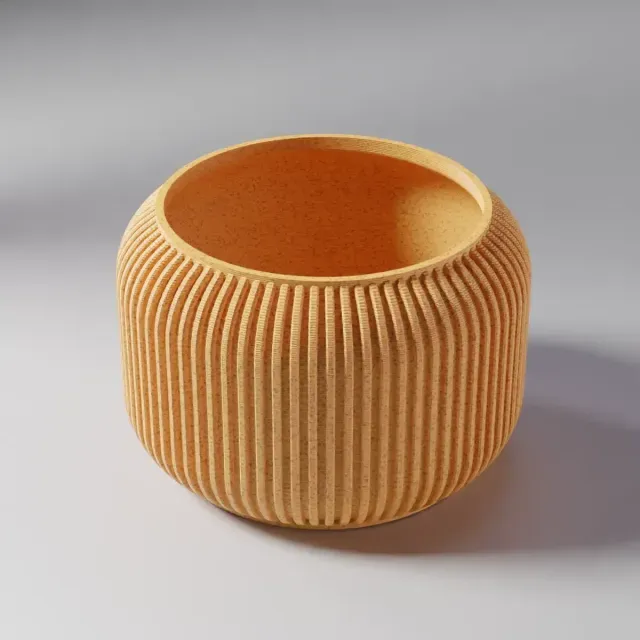 Vase 0002 B - Bulky planter vase — Фото 5 из 6
