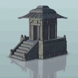 Oriental altar 7 - asian scenery terrain warhammer wargame
