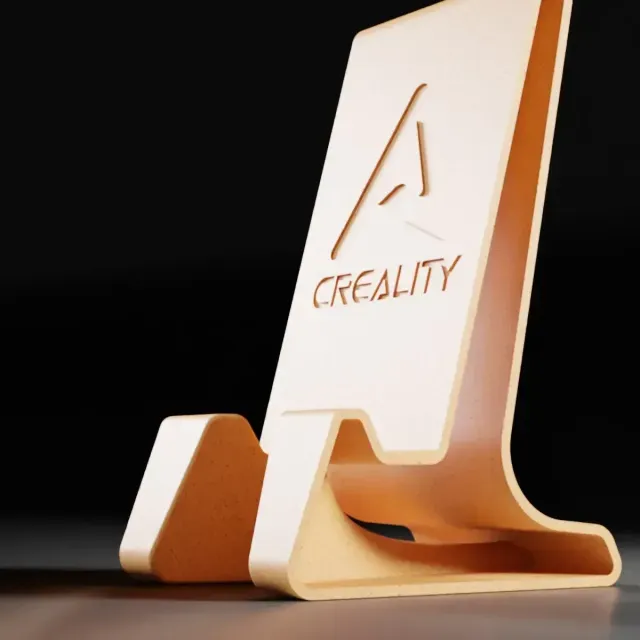 Phone holder stand with Creality logo | phone stand — Image 4 of 7