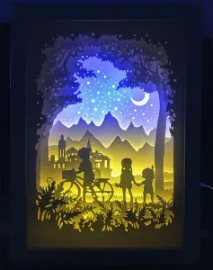 Shadow Box Light - Childhood