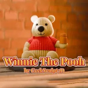 Winnie The Pooh Figurine with the Honey Jar