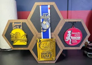 THE Hex Medal Holder – Modular, Secure, No Magnets