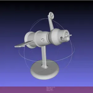 Soyuz 7K 0K Space Capsule Printable Board Game Scale Space R