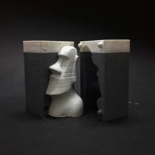 Mold of Moai Statue (Sigma Male Meme) — Фото 7 из 9