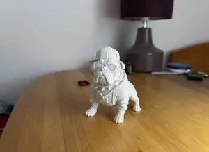 Cool Bulldog 3D Model