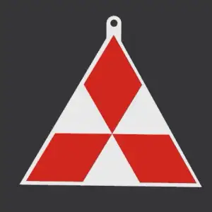 Mitsubishi Keychain