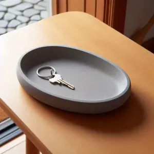 Modern Key & Coin Catch-All Tray "Drop" – Home Organizer