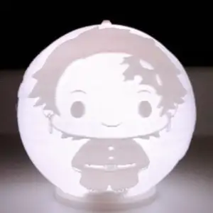 Lithophane Voice-activated sensor light-浮雕聲控感應燈_鬼滅之刃