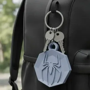 spider keychain