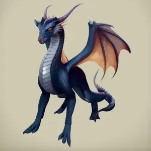 Majestic Dragon Epic Fantasy Dragon Figurine