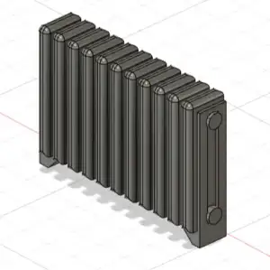 1/18 HEATING RADIATOR