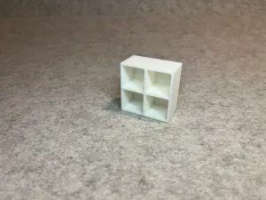 Dollhouse Kallax shelf miniature house