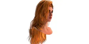 Rigged Women Head 1 – Realistic Female Character 3D Model