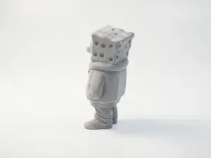 Bored SpongeBob Figurine Cartoon 3D Printable
