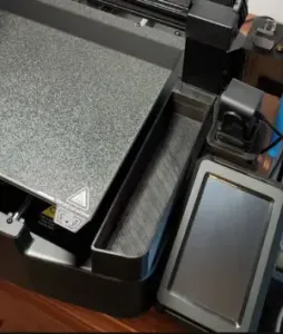 Ender 3 v3 KE removable bin right w. nebula mount and lid