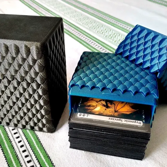 Deck Box with Dragon Scales for Magic: The Gathering or Storage — Фото 2 из 9