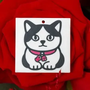 Multicolor Cat Keychain - 3 Colors