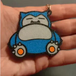 Snorlax keychain