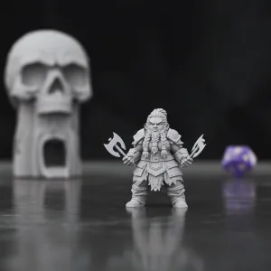 The Female Dwarf Warrior - DnD Tavern