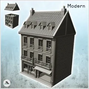 European pharmacy building (16) - miniatures warhammer mini