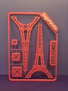 Eiffel Tower Kit Card