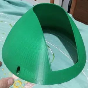 PROTECTION FOR GARDEN SPIKE LIGHT FIXTURE