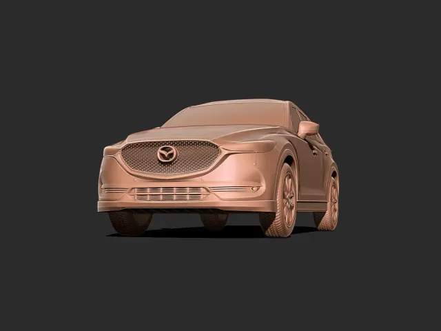 Mazda CX-5 2017 3d print model — Фото 2 из 8