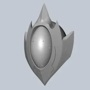 Code Geass Zero Mask Printable Model