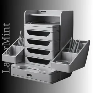 Expandable Multi-Drawer Desk Organizer – 3D Print Model