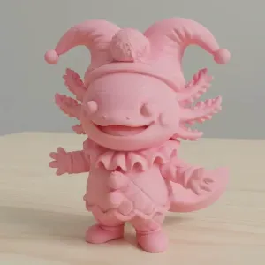 Chibi Axolotl Jester
