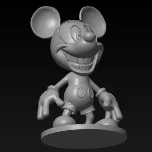 Mickey Mouse sculpture