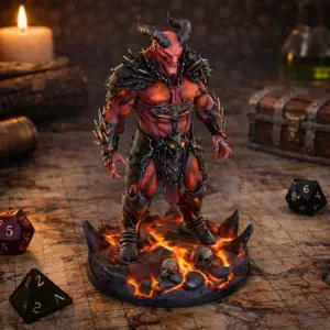 Infernal Guardian D&D tabletop miniature