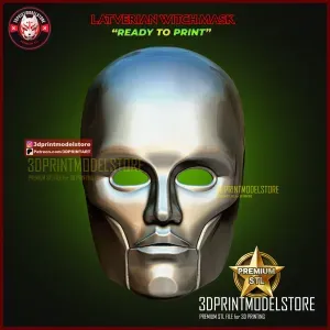 Latverian Witch Mask - Avengers Doomsday Doctor Doom Cosplay