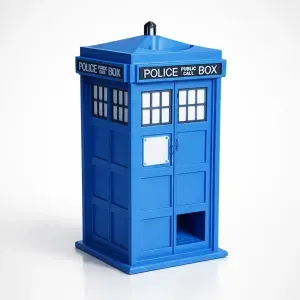 TARDIS Dice Tower