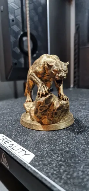 puma attack sculpture — Image 4 of 8