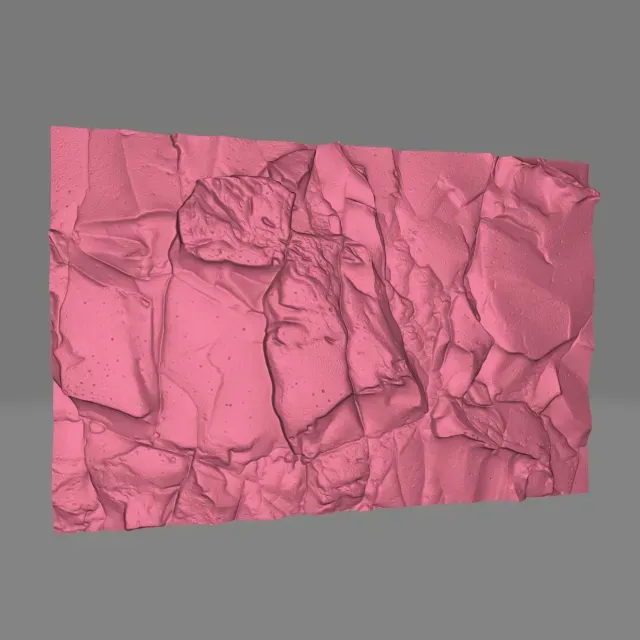Granite Stone Wall for 3D Printing — Фото 2 из 9