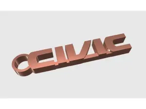 civic key chain